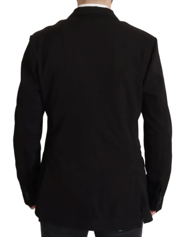 Wool Single Breasted Coat Blazer