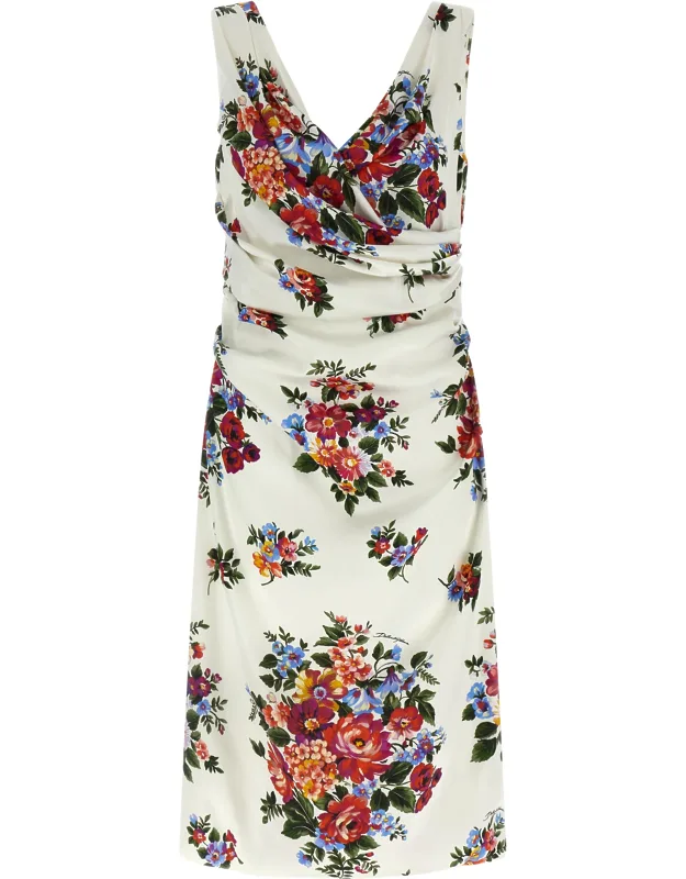 Viscose Midi Dress
