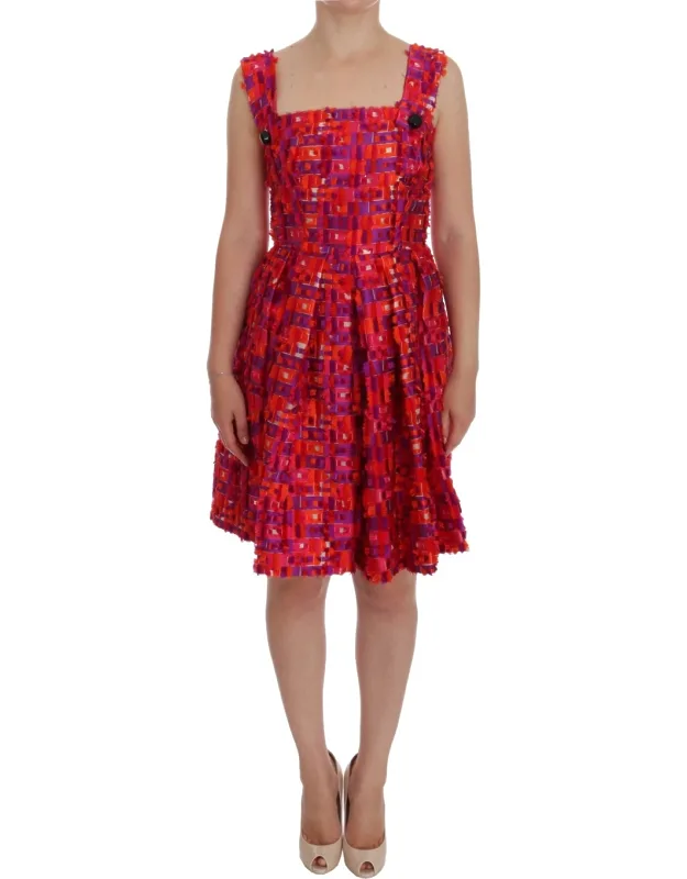 Patterned A-line Dress