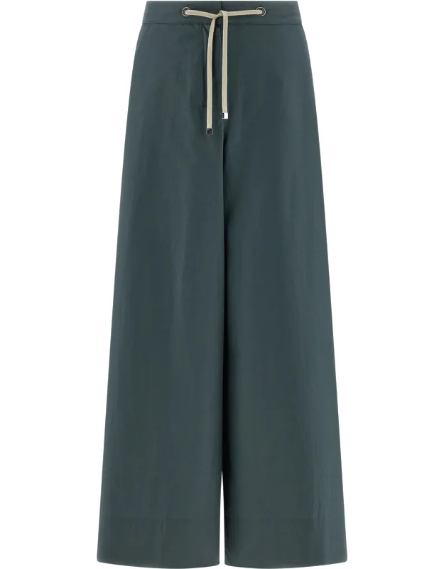Cotton Flared Pants