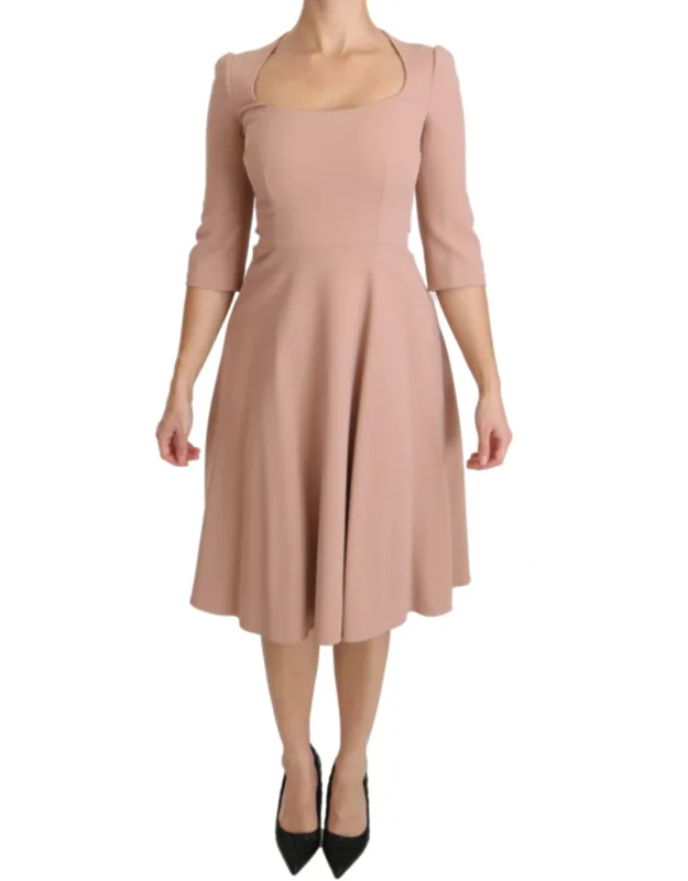 A-line Viscose Dress