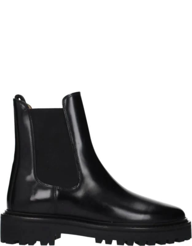 Leather Ankle Boots