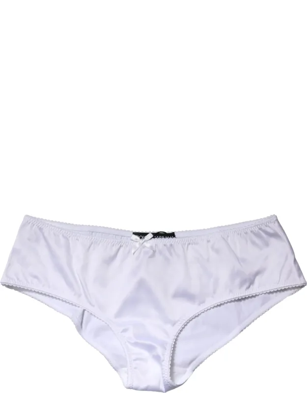 Silk Stretch Mid Waist Brief Panty Underwear