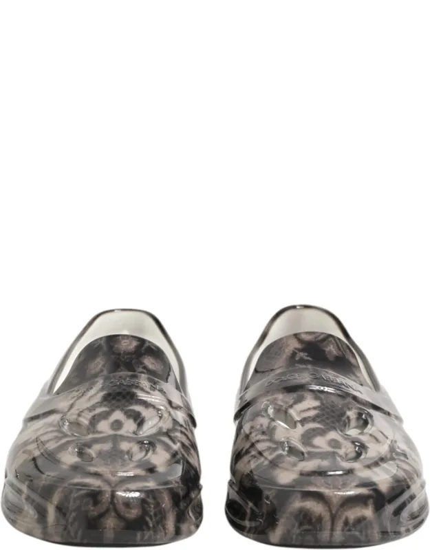 Multicolor Rubber Low Top Sneakers