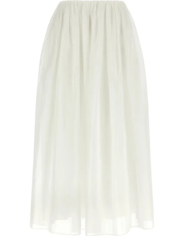Cotton Mini Skirt