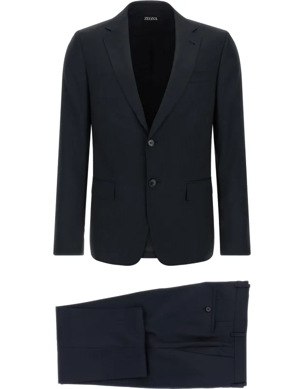 Wool Two-piece Suit