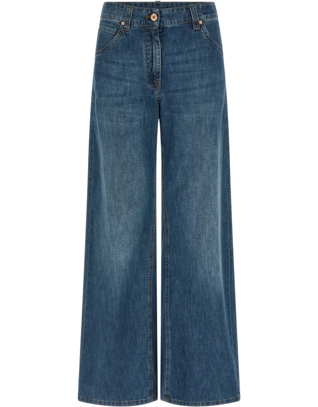 Cotton Relaxed Fit Jeans