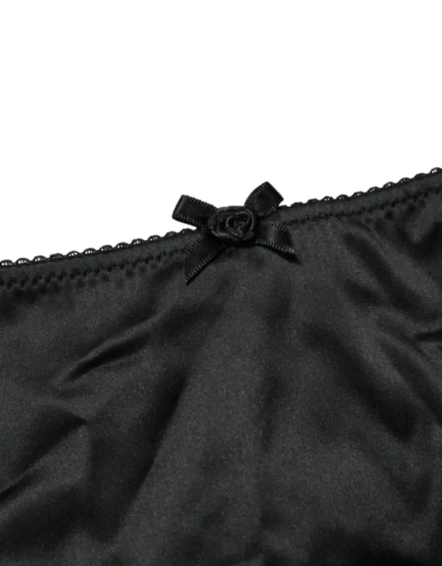 Silk Stretch Mid Waist Brief Panty Underwear