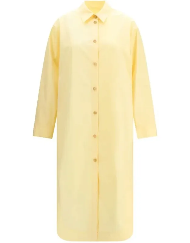 Bicolor Cotton Casual Dress
