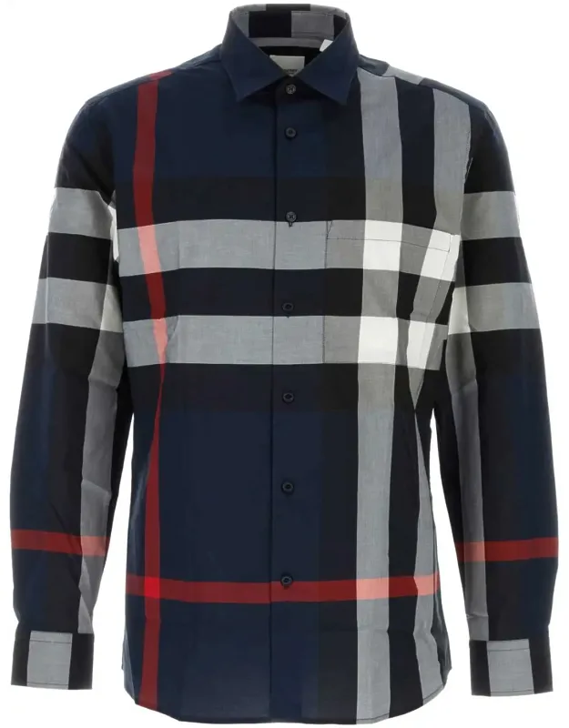 Embroidered Poplin Shirt