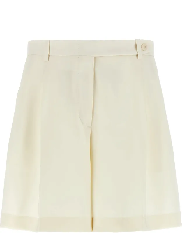Silk Bermuda Shorts
