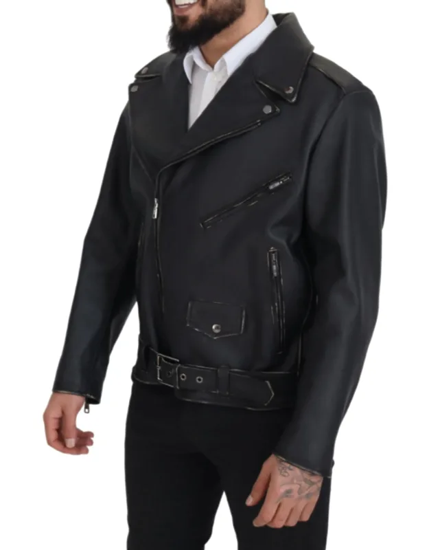 Leather Biker Jacket