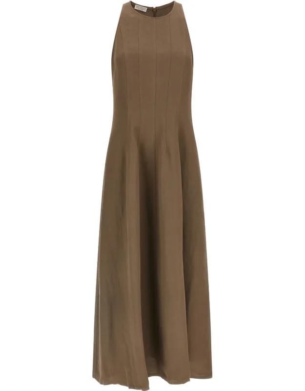 Viscose Midi Dress