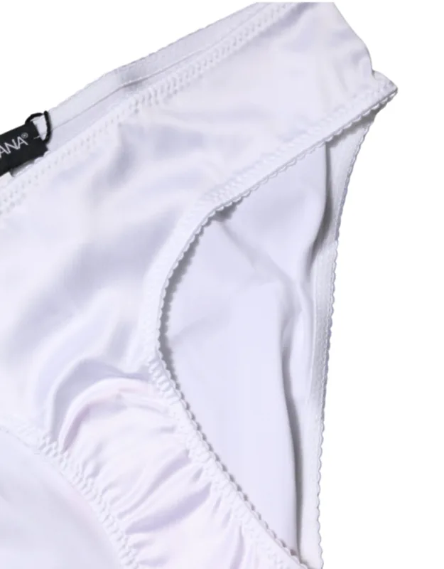 Silk Stretch Mid Waist Brief Panty Underwear