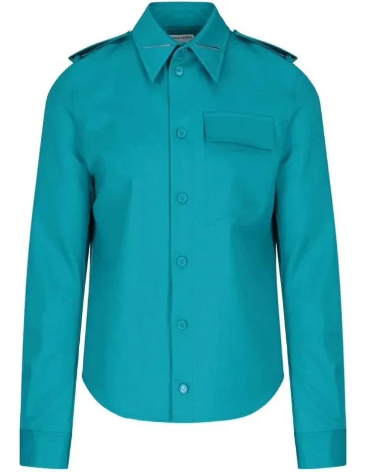 Bicolor Elastane Dress Shirt
