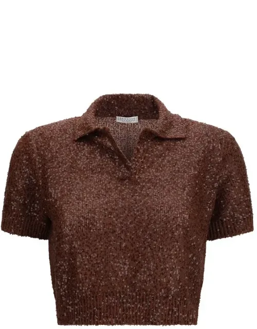 Bordeaux Linen Pattern Shirt