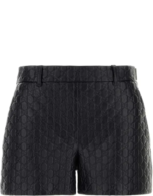 Leather Shorts