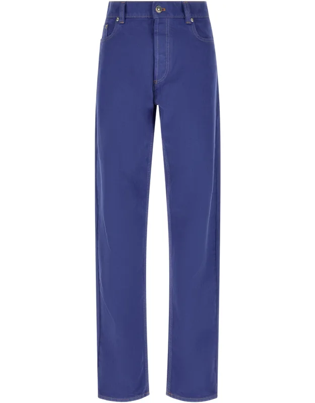 Cotton Straight-leg Jeans
