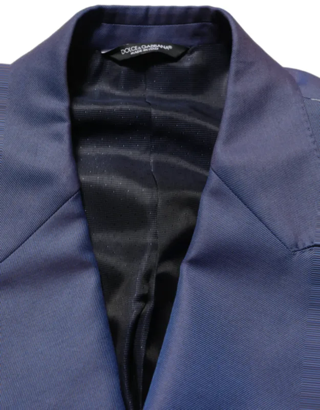 Wool Double Breasted Blazer Jacket
