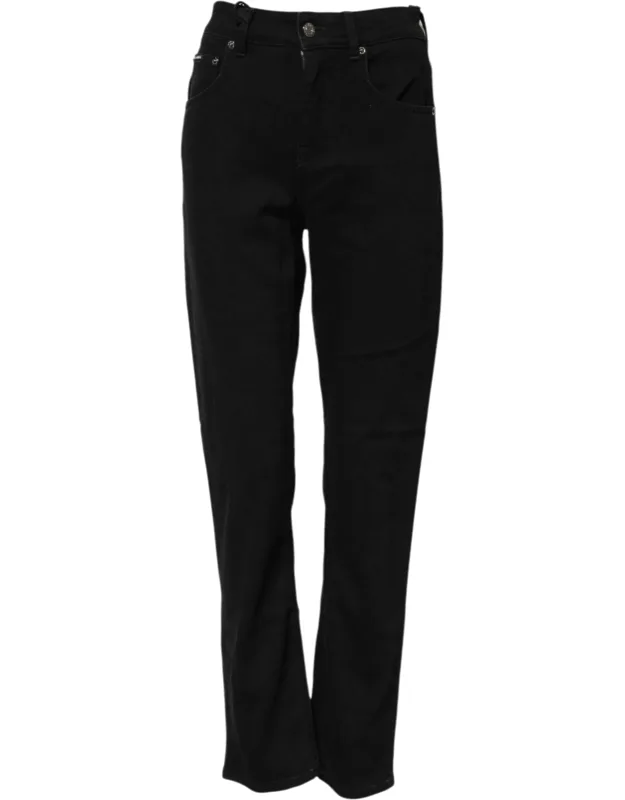 Boyfriend Cotton Stretch Denim Jeans