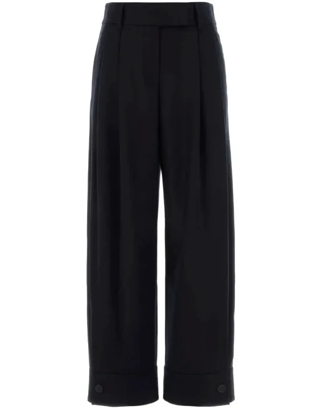 Midnight Blue Wool Pants