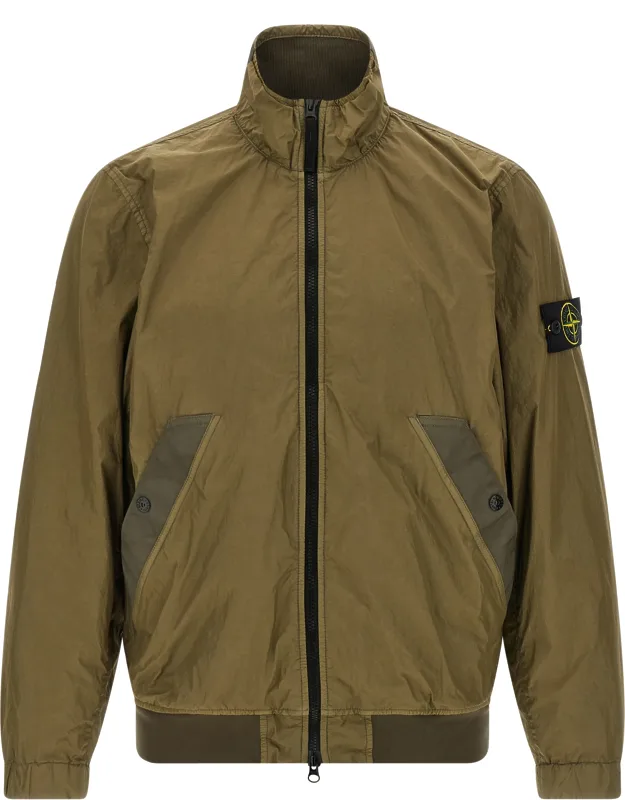 Bicolor Polyamide Shell Jacket