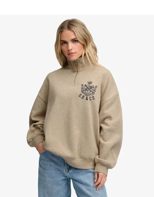 Country Club Half Zip Sweatshirt