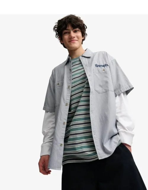 Bench Mechanic Short Sleeve Boxy Shirt