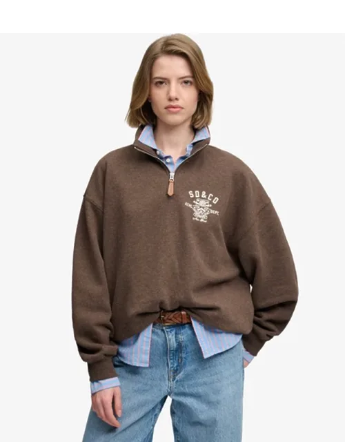 Country Club Half Zip Sweatshirt