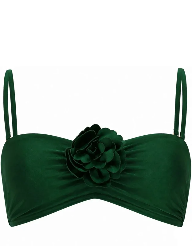 Waverly Flower Bandeau Bra