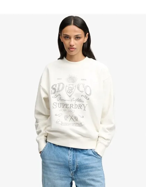 Vintage Workwear Crew Neck Sweatshirt