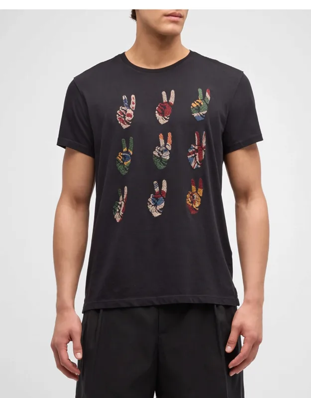 Multi Peace Hand T-shirt