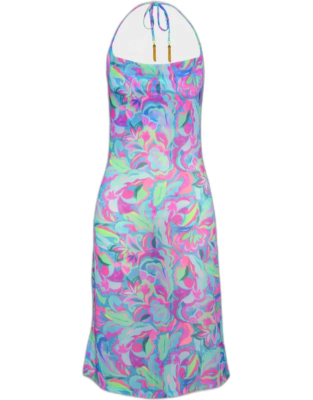 Halter Midi Dress