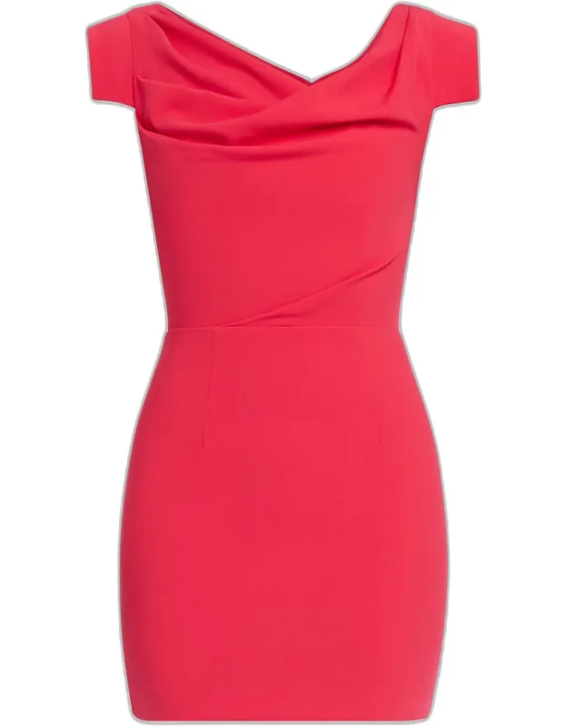 Draped Mini Dress