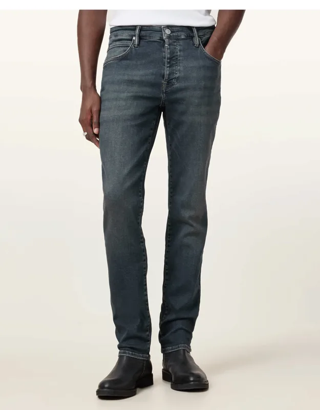 Allsaints Sid Skinny Fit Denim - Organic Cotton Blend Fabric & Soft Hand-feel
