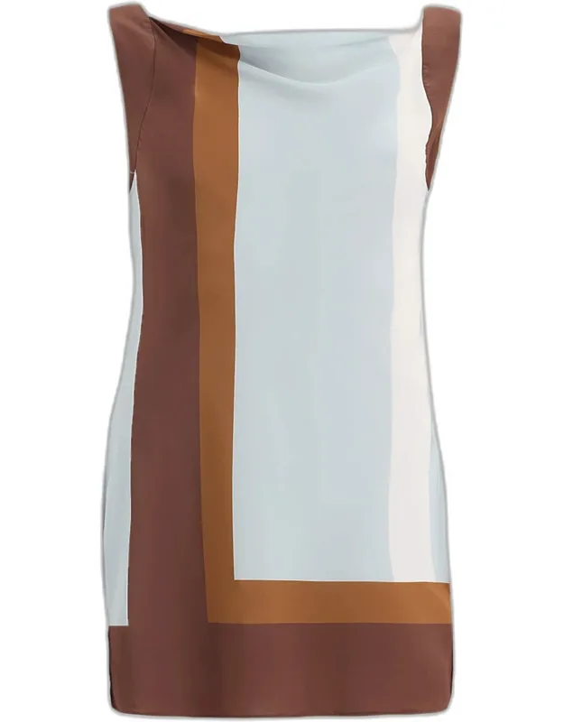 Silk Mini Dress