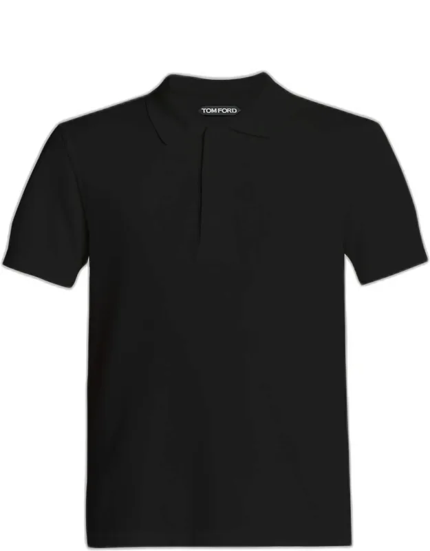Lyocell Pique Polo Shirt