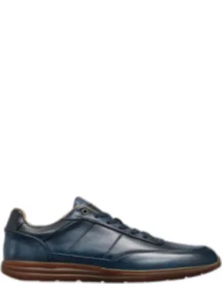 Brentwood Patina Leather Low-top Sneakers