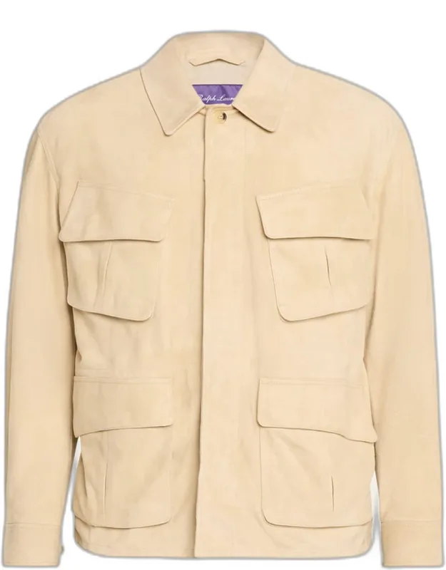 Suede Field Jacket
