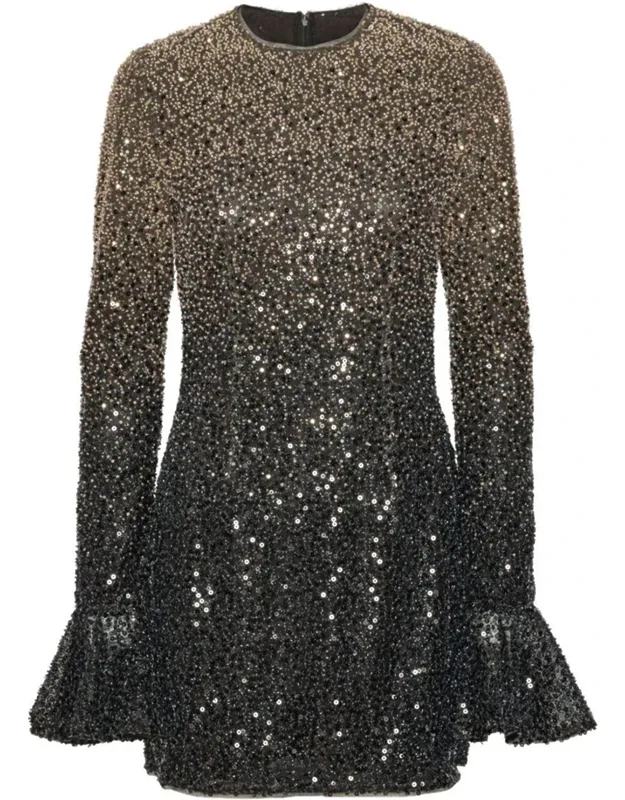 Mini Dress With Sequins