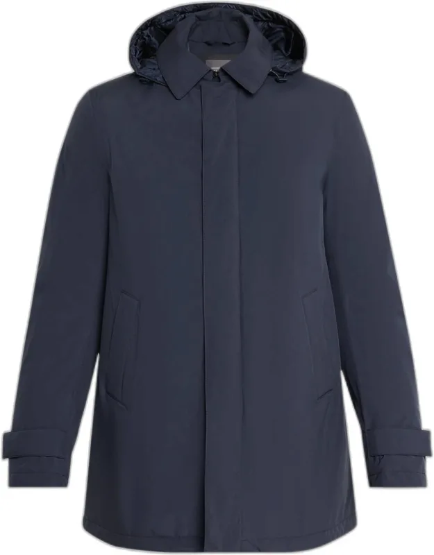 Parka With Removable Hood