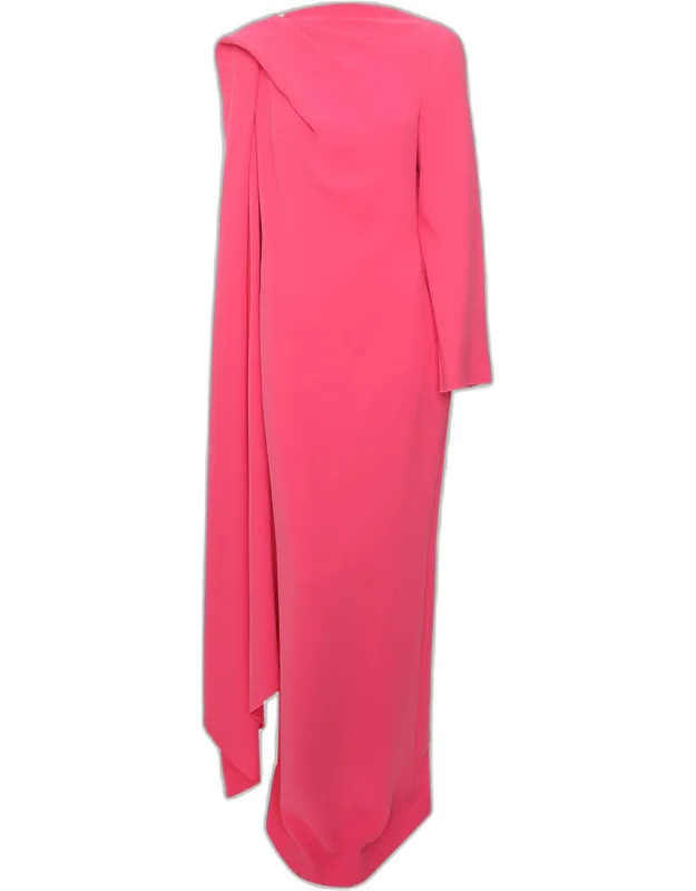 Crepe Maxi Dress