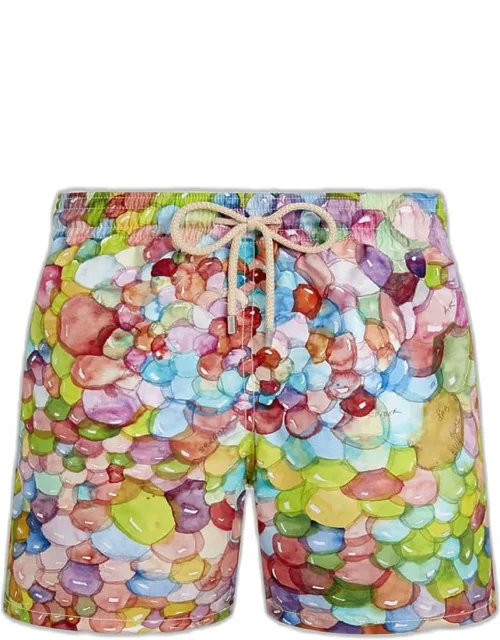 Multi-bubbles Swim Shorts