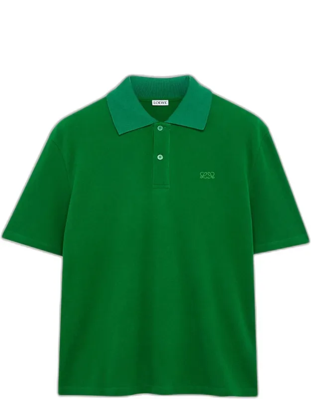 Cotton Pique Polo Shirt