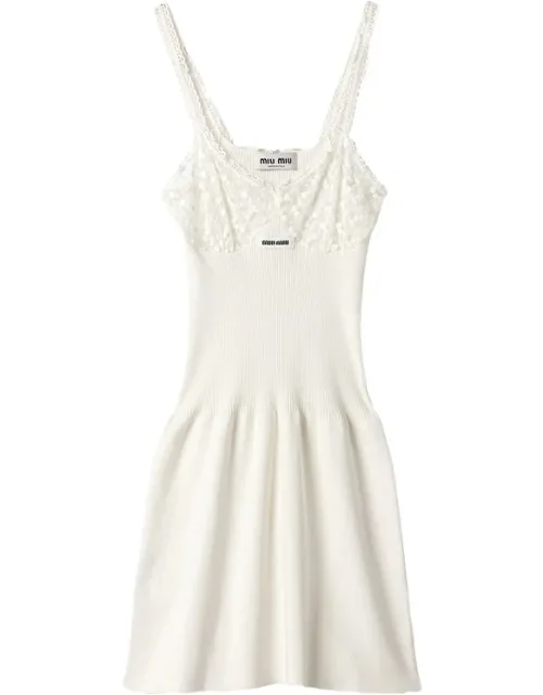 Cotton And Lace Dress