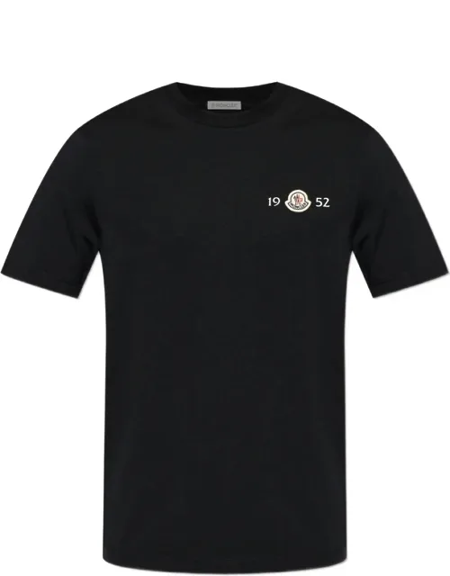T-shirt With Logo Patch