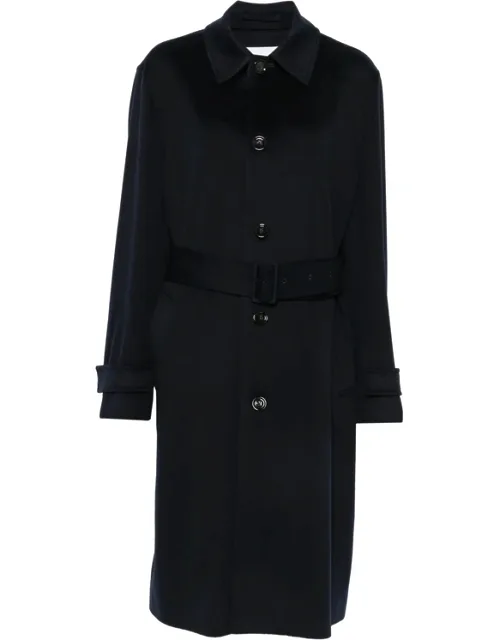 Belted Button-up Coat