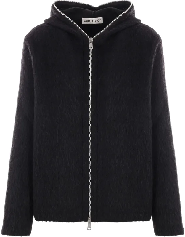 Zip-fastening Hoodie