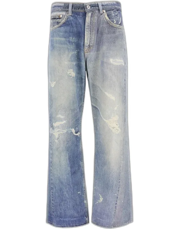 Third Cut Digital Denim Jeans