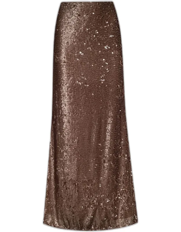 Zeta Sequined Maxi Skirt